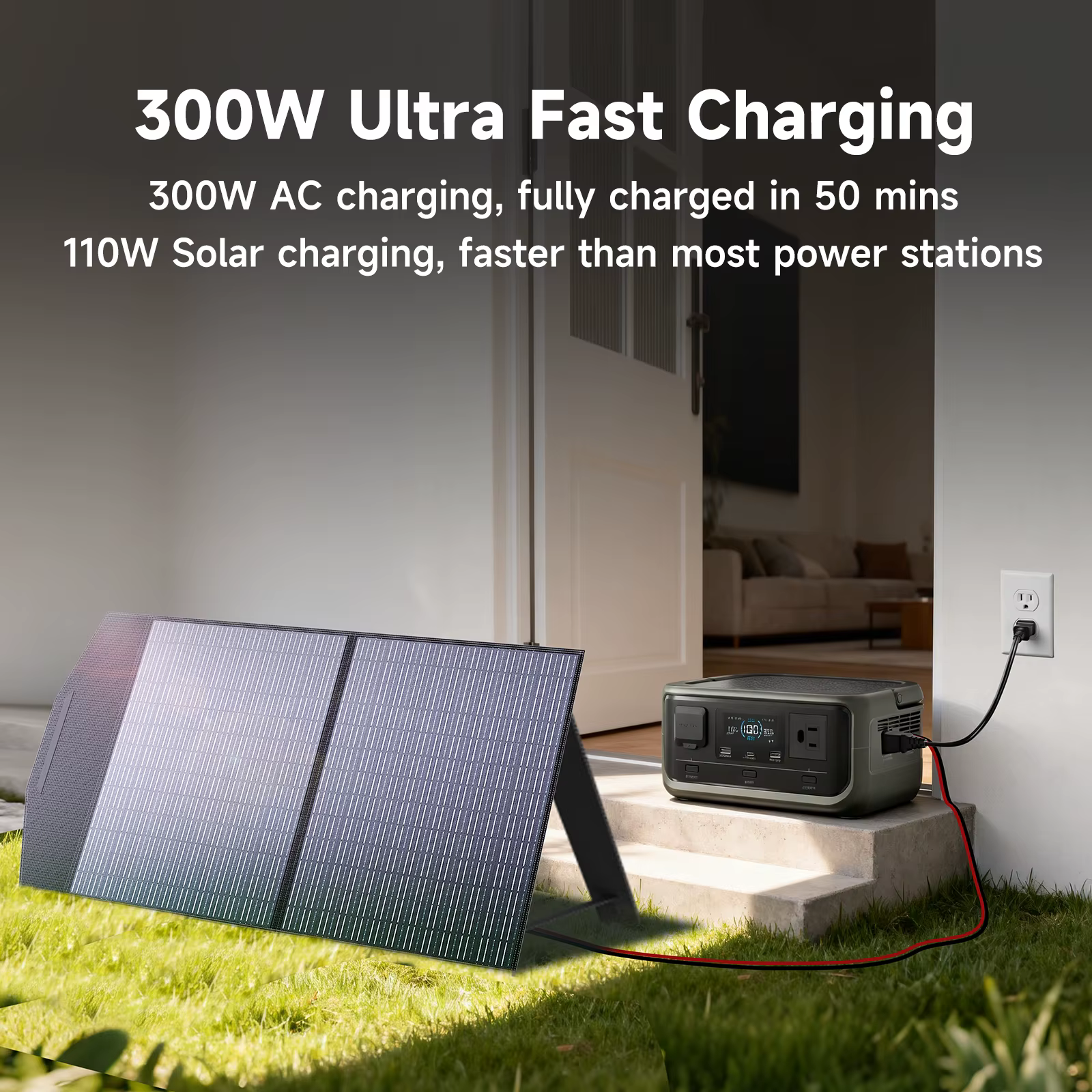 Портативна електростанція ALLPOWERS VOLIX P300