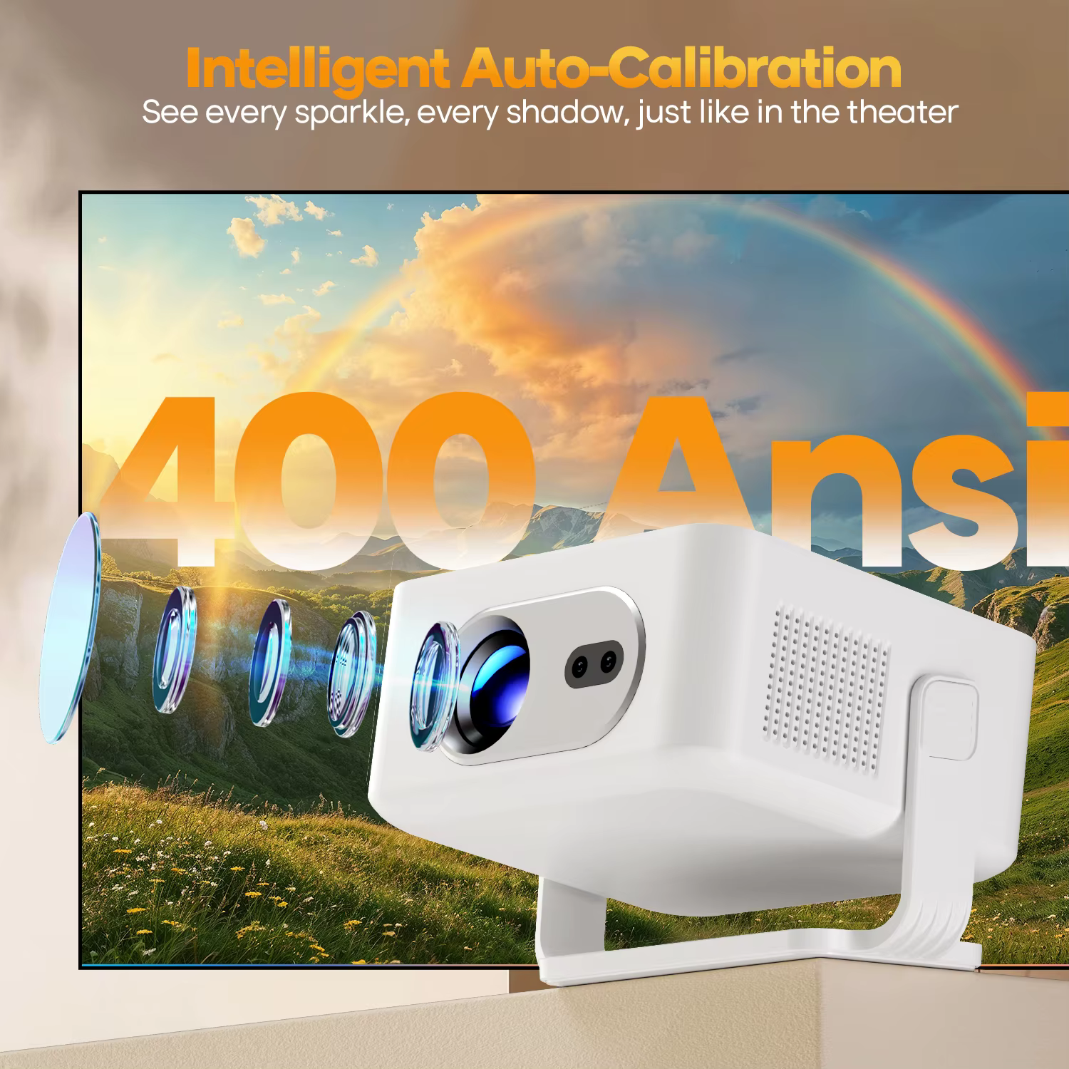 Проектор Magcubic Auto Focus Android 14 4K